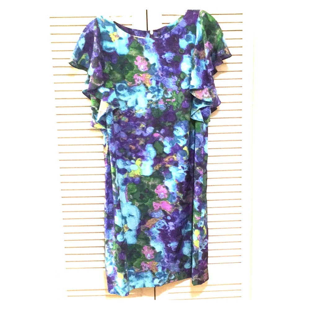 Donna Morgan Watercolor dress
